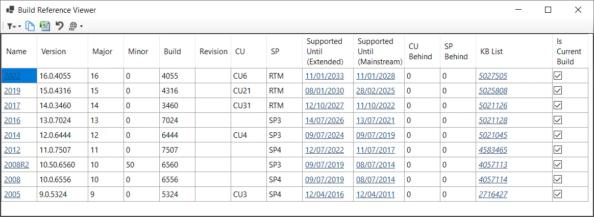 Build Reference Viewer