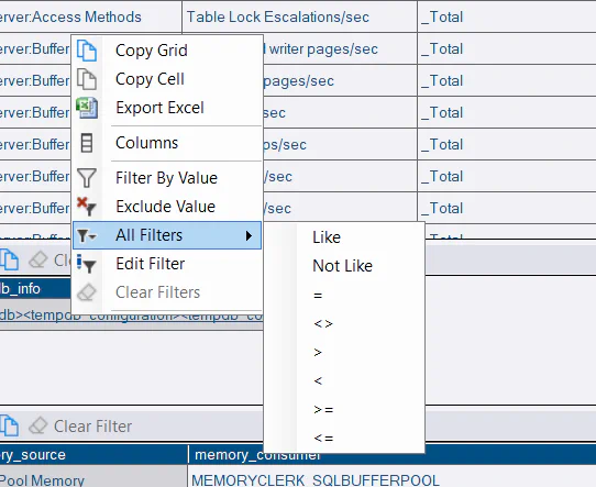 Grid Filters
