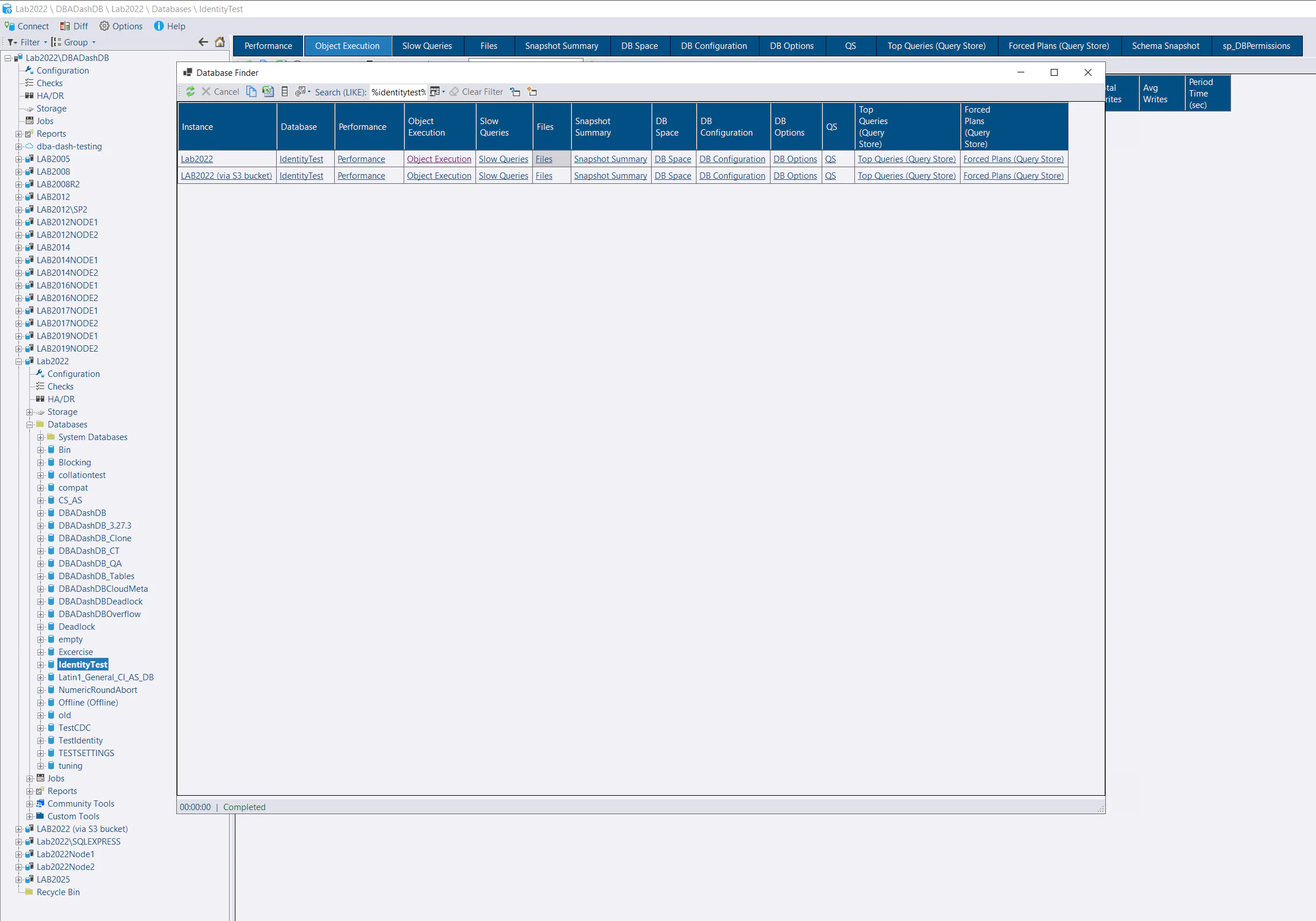 Database Finder