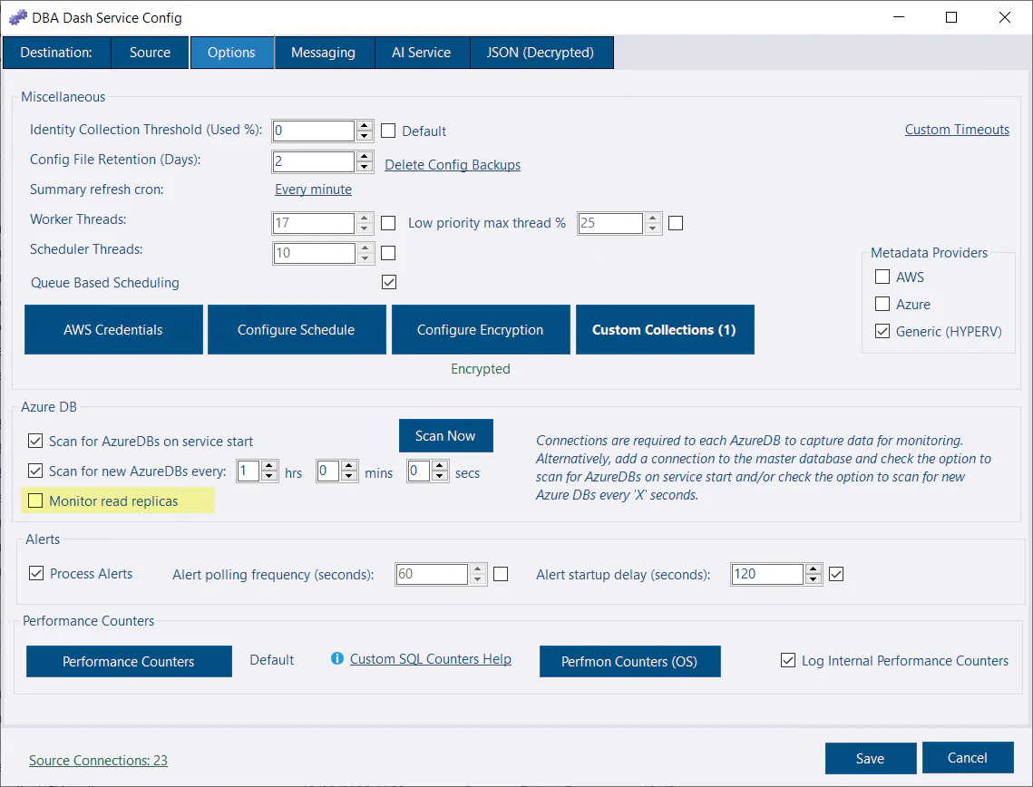 Azure SQL Database read replica support
