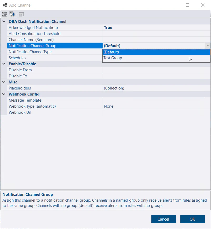 Notification Channel