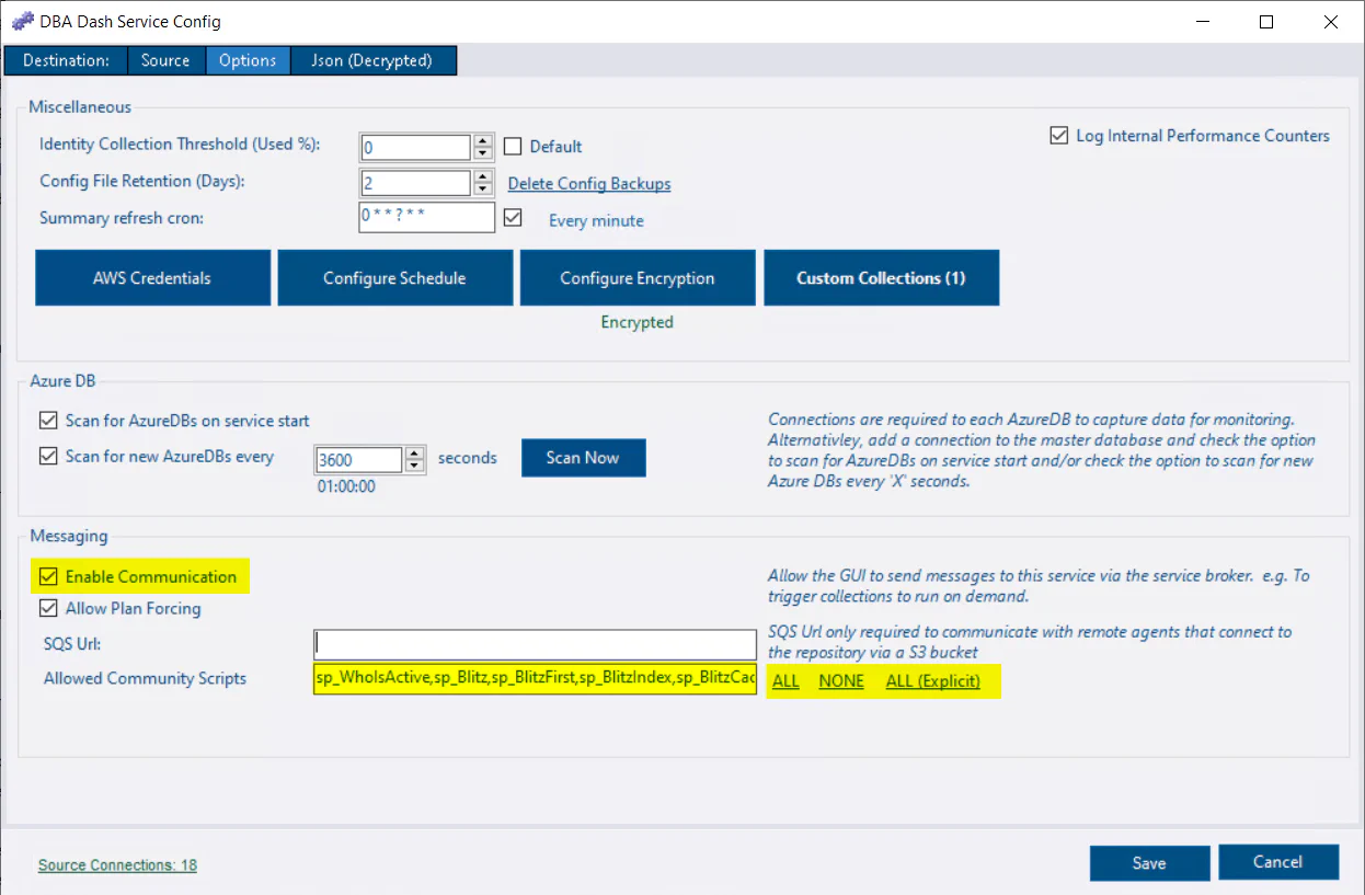 Community Tools Config