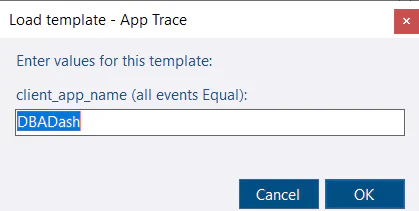 Load XE Trace Template